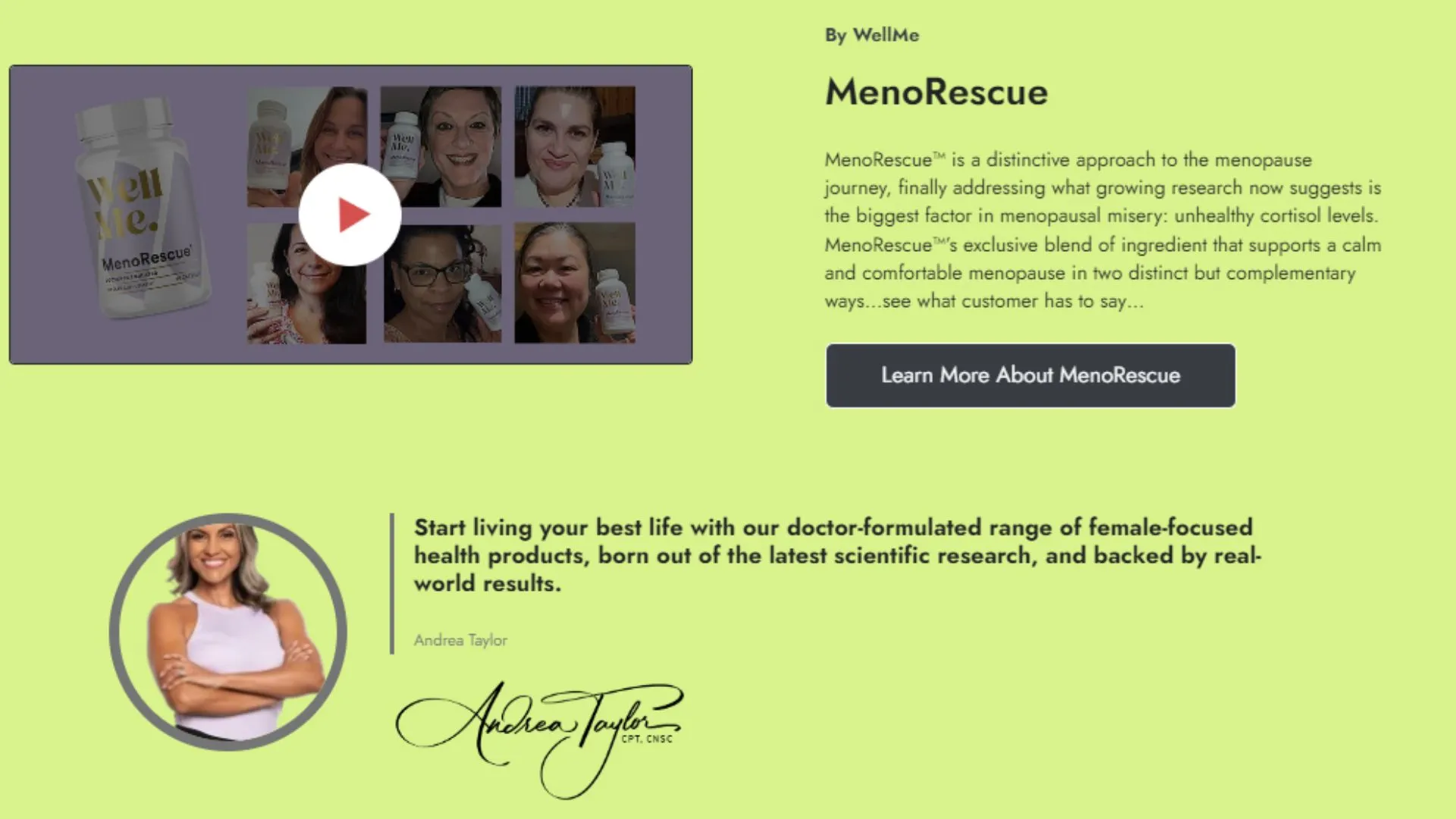 MenoRescue Reviews – Read This Before You Buy